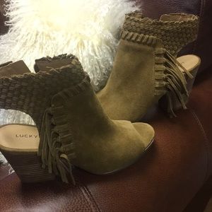 Lucky brand booties